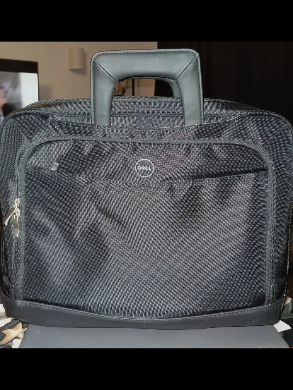 Dell Black Soft-Shell Laptop Briefcase with Top Handle